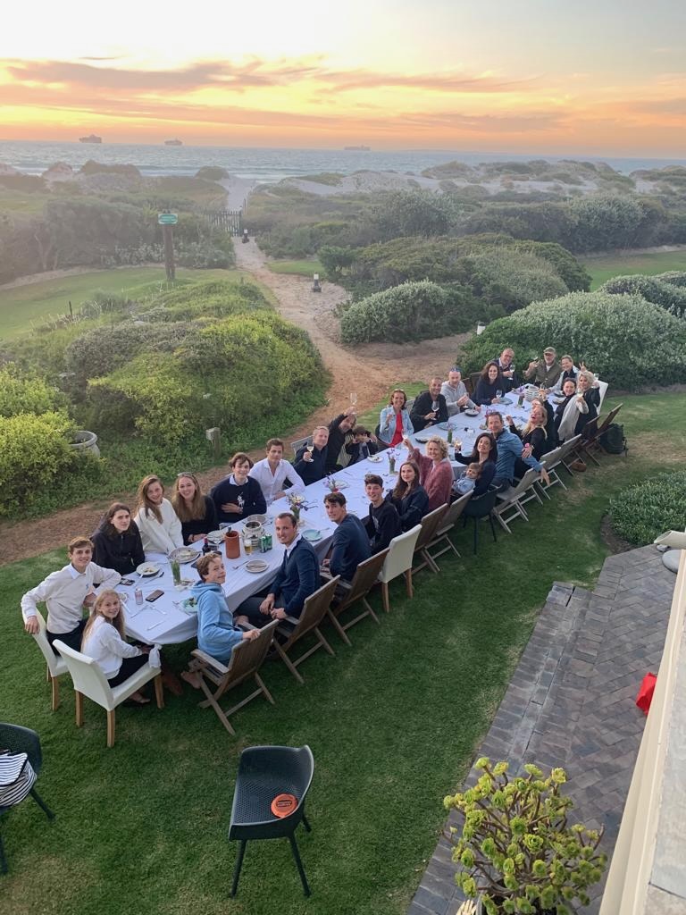 Esther Jacobs enjoying outdoor life in South Africa